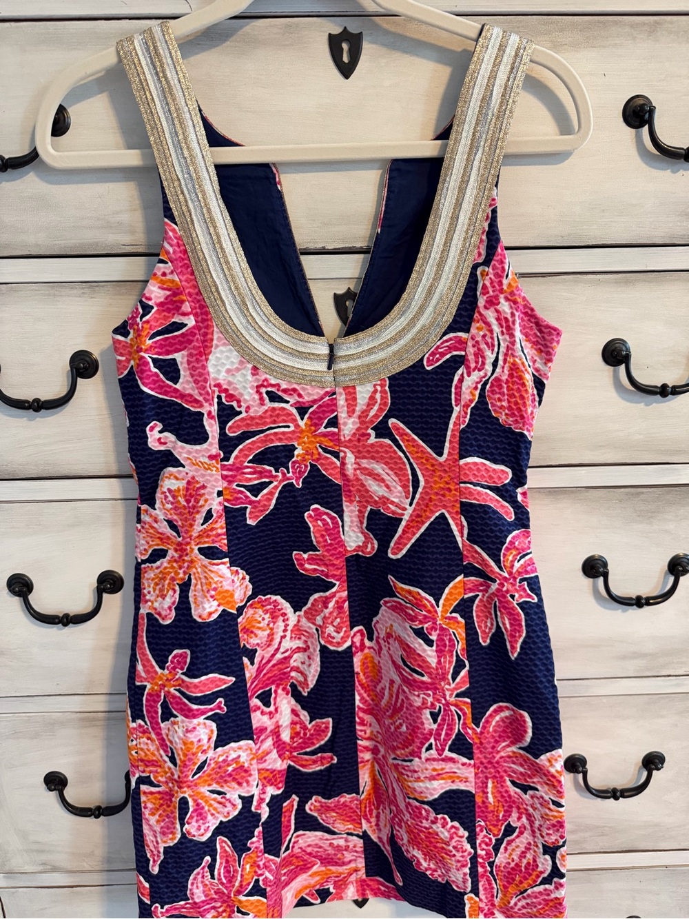EUC Lilly Pulitzer Valli Shift Dress Size 6 - Picture 3 of 4